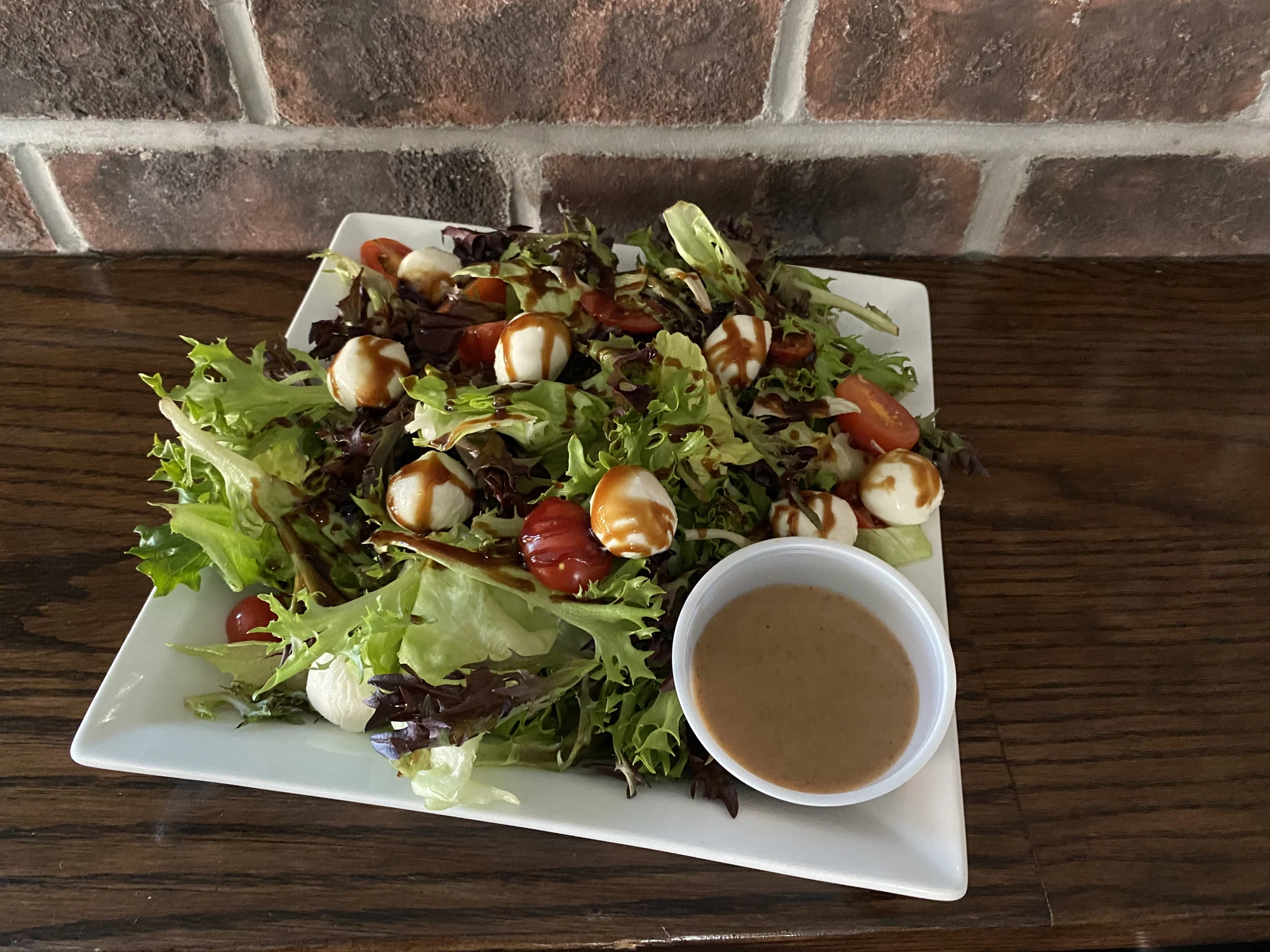 Caprese salad at Pub 235